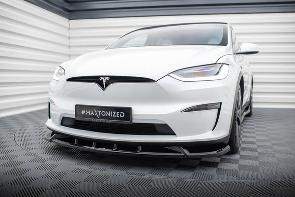 Frontsplitter V.2 för Tesla Model X MK1 Facelift
