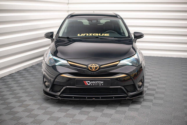 Frontsplitter V.2 för Toyota Avensis MK3 Facelift
