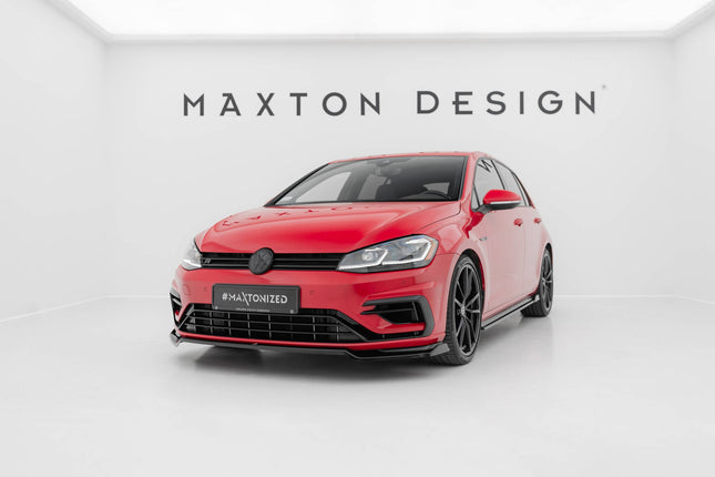 Frontsplitter V.2 för VW Golf R/R-Line MK7 Facelift