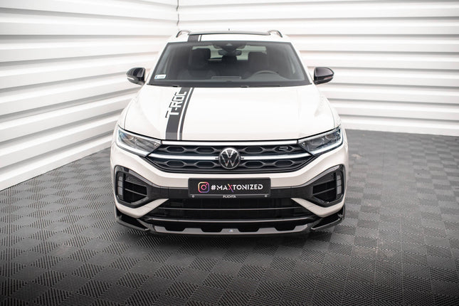 Frontsplitter V.2 för VW T-Roc R/R-Line MK1 Facelift