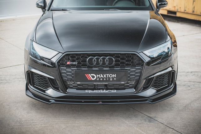 Frontsplitter V.3 för Audi RS3 8V Facelift Sportback
