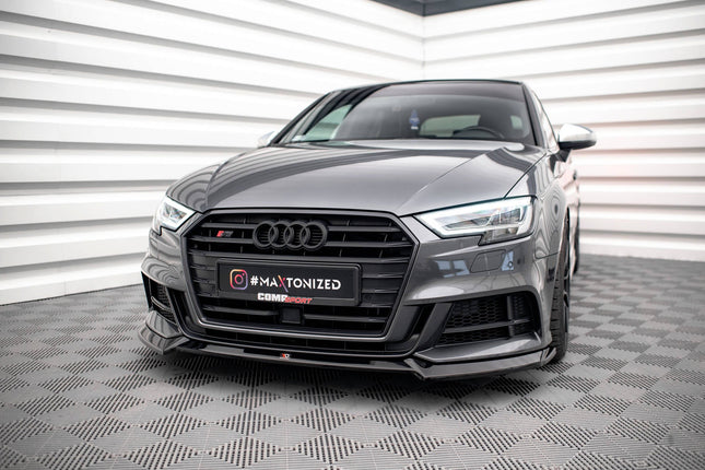 Frontsplitter V.3 för Audi A3 S-Line Sportback/S3 8V Facelift