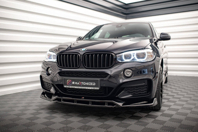 Frontsplitter V.3 för BMW X6 M-Paket F16