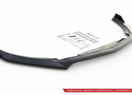 Frontsplitter V.3 med flaps för Mercedes A-Klass 45 S Aero Pack W177