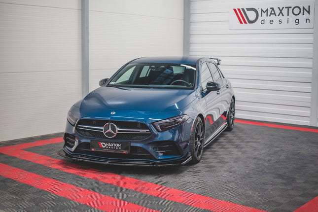 Frontsplitter V.3 för Mercedes A35 Aero W177