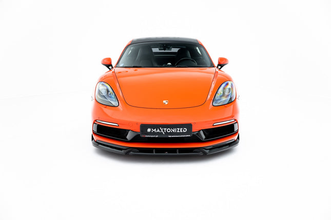Frontsplitter V.3 för Porsche 718 Cayman GTS 982c/718 Boxster GTS 982