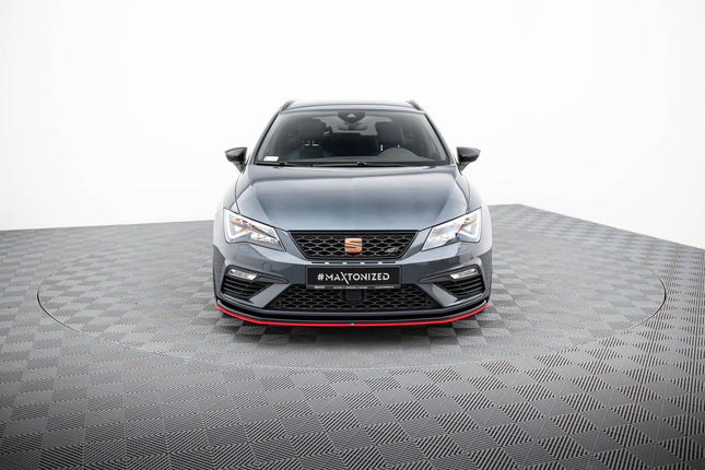 Frontsplitter V.3 för Seat Leon Cupra/FR MK3 Facelift