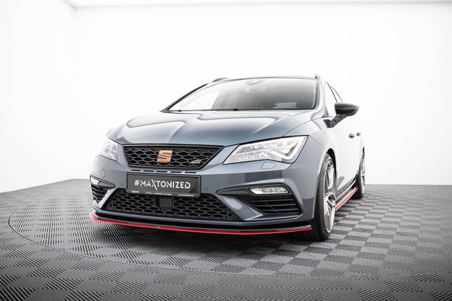 Frontsplitter V.3 för Seat Leon Cupra/FR MK3 Facelift