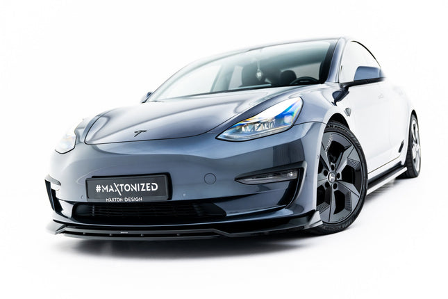 Frontsplitter V.3 för Tesla Model 3