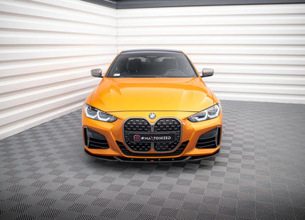 Frontsplitter V.4 för BMW 4-serie M-Paket/M440i G22/G23/G22 Facelift/G23 Facelift