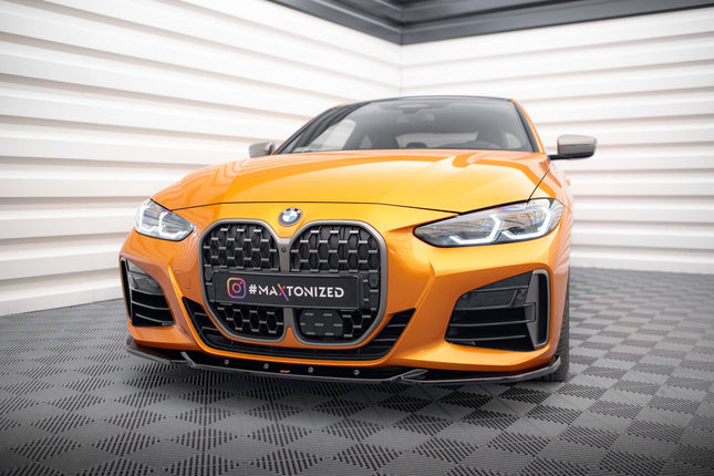 Frontsplitter V.4 för BMW 4-serie M-Paket/M440i G22/G23/G22 Facelift/G23 Facelift