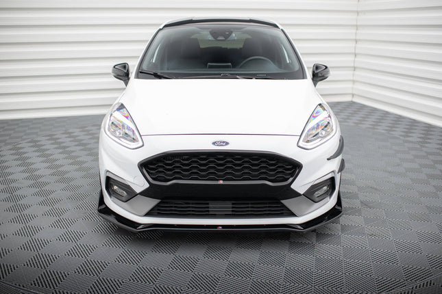 Frontsplitter V.4 med flaps för Ford Fiesta ST/ST-Line