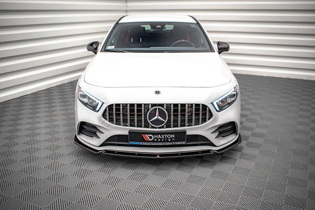 Frontsplitter V.4 för Mercedes A35/AMG-Line W177