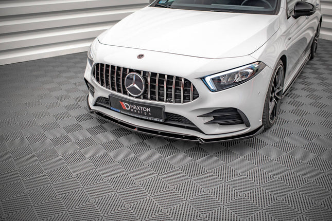 Frontsplitter V.4 för Mercedes A35/AMG-Line W177
