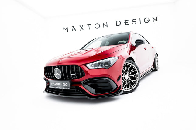 Frontsplitter V.1 för Mercedes CLA 45 Aero C118 Facelift