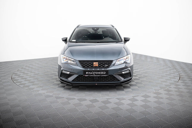 Frontsplitter V.4 för Seat Leon Cupra/FR MK3 Facelift