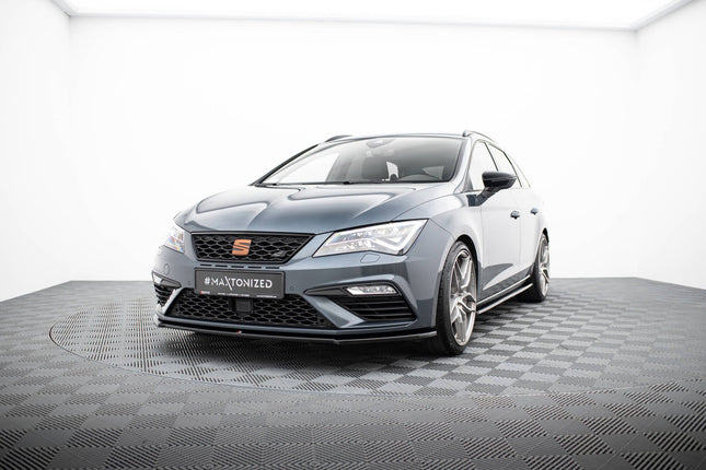 Frontsplitter V.4 för Seat Leon Cupra/FR MK3 Facelift