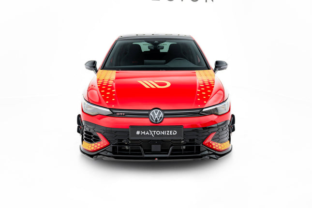 Frontsplitter V.4 för VW Golf GTI Clubsport MK8 Facelift