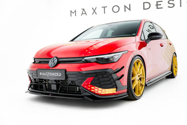 Frontsplitter V.4 för VW Golf GTI Clubsport MK8 Facelift