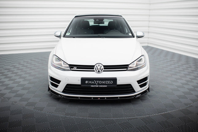 Frontsplitter V.5 med flaps för VW Golf R/R-Line MK7