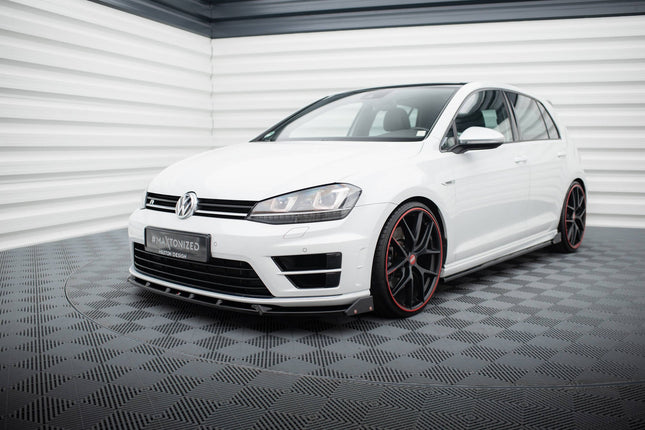 Frontsplitter V.5 med flaps för VW Golf R/R-Line MK7
