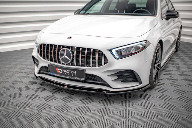 Frontsplitter V.5 för Mercedes A35/AMG-Line W177