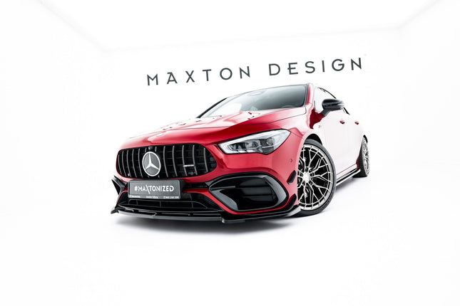Frontsplitter V.2 för Mercedes CLA 45 Aero C118 Facelift
