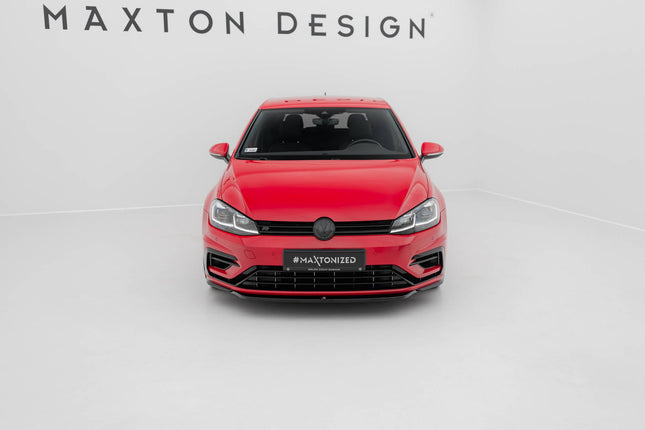 Frontsplitter V.5 för VW Golf R/R-Line MK7 Facelift