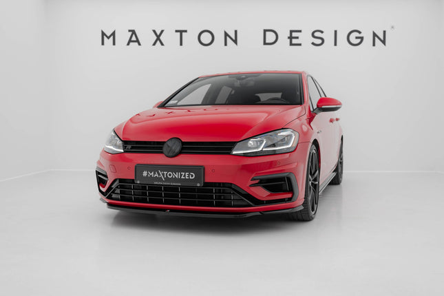 Frontsplitter V.5 för VW Golf R/R-Line MK7 Facelift