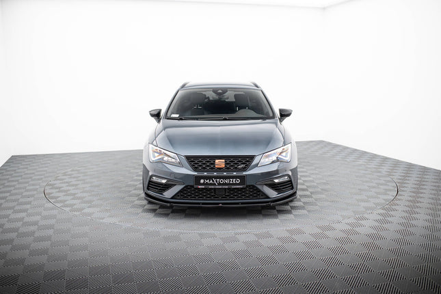 Frontsplitter V.6 för Seat Leon Cupra/FR MK3 Facelift