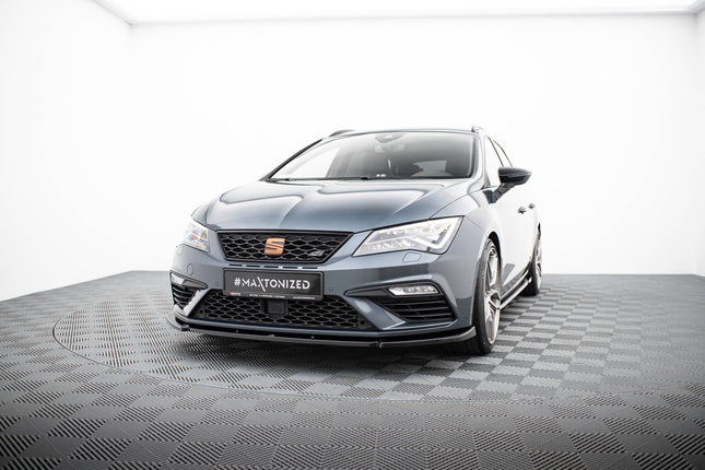 Frontsplitter V.6 för Seat Leon Cupra/FR MK3 Facelift