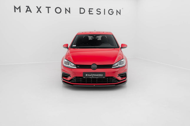 Frontsplitter V.6 för VW Golf R/R-Line MK7 Facelift