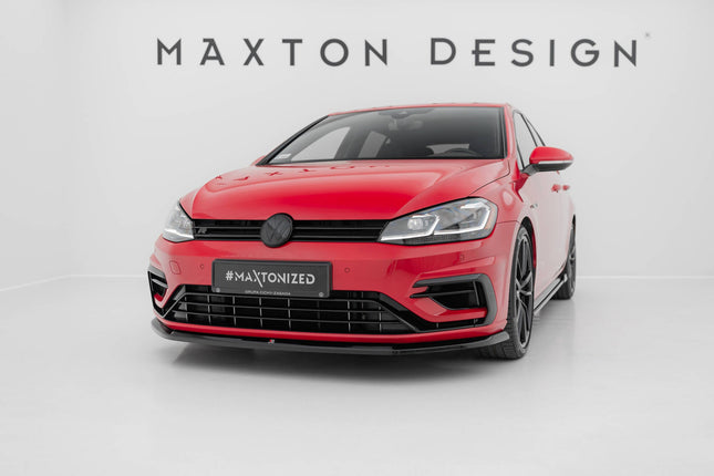 Frontsplitter V.6 för VW Golf R/R-Line MK7 Facelift