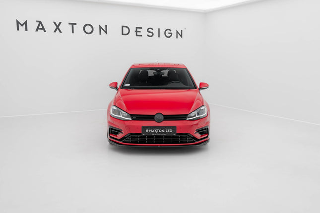 Frontsplitter V.7 för VW Golf R/R-Line MK7 Facelift
