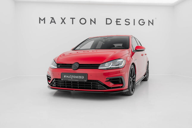 Frontsplitter V.7 för VW Golf R/R-Line MK7 Facelift