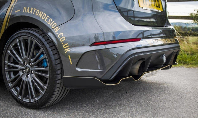 Bakre splitter (diffuser) Aero för Ford Focus RS MK3
