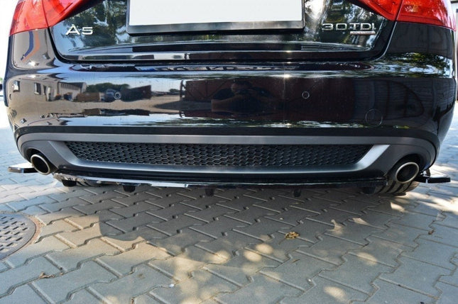 Diffuser med vertikala stag för Audi A5 Coupé/Sportback S-Line 8T