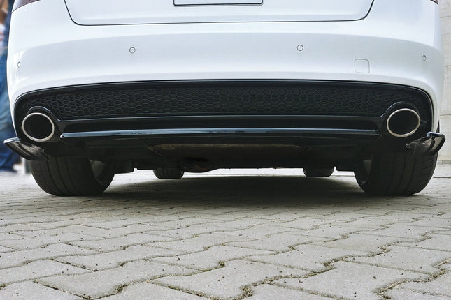 Bakre splitter (diffuser) utan vertikala stag för Audi A5 S-Line 8T Facelift