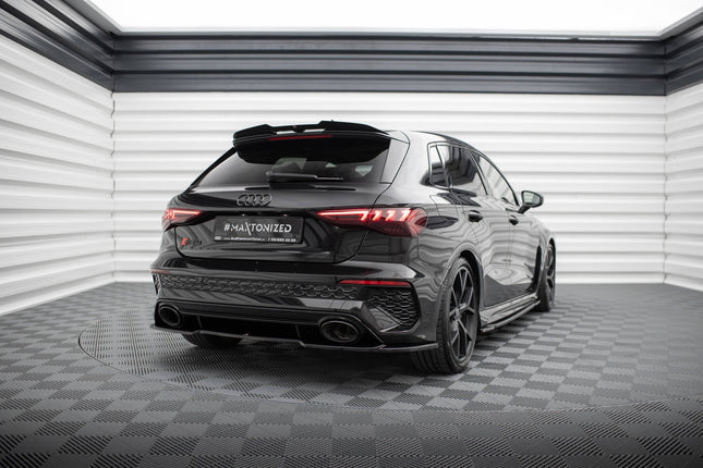 Bakre splitter (diffuser) för Audi RS3 Sportback 8Y