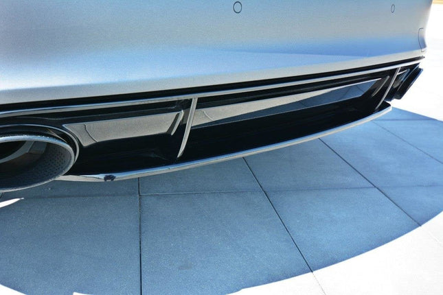 Bakre splitter (diffuser) för Audi RS7 C7