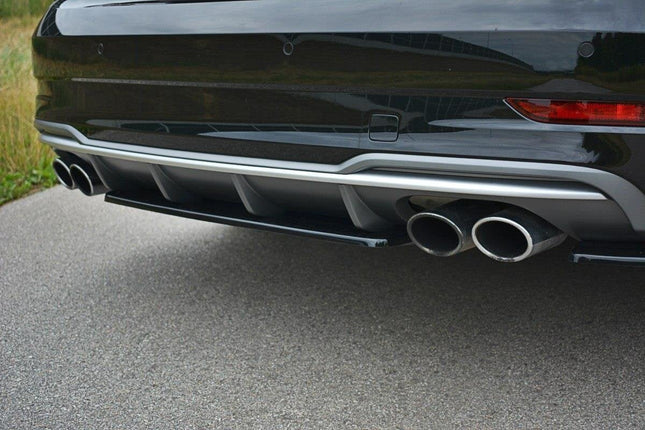 Bakre splitter (diffuser) för Audi S3 8V Facelift Hatchback/Sportback/Sedan