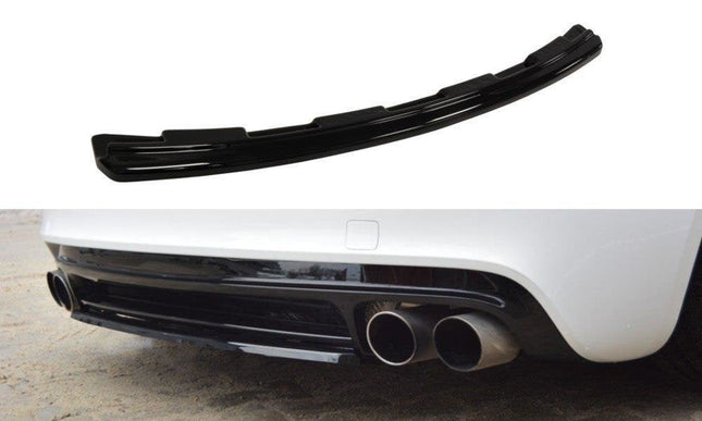 Bakre splitter (diffuser) utan vertikala stag för Audi TT S 8J