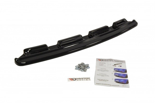 Bakre splitter (diffuser) utan vertikala stag för BMW 6-serie Gran Coupé M-Paket