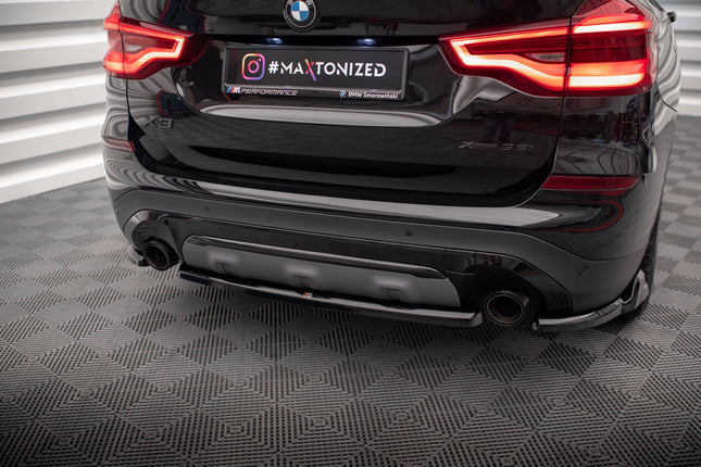 Bakre splitter (diffuser) för BMW X3 x-Line G01