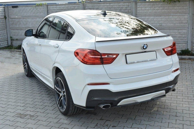 Bakre splitter (diffuser) utan vertikala stag för BMW X4 M-Paket