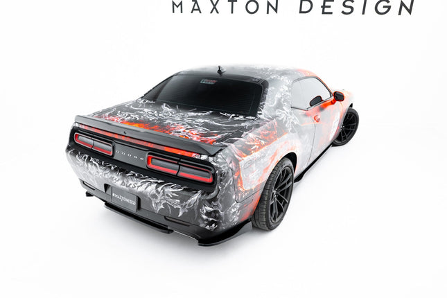 Bakre splitter (diffuser) för Dodge Challenger GT MK3 Facelift