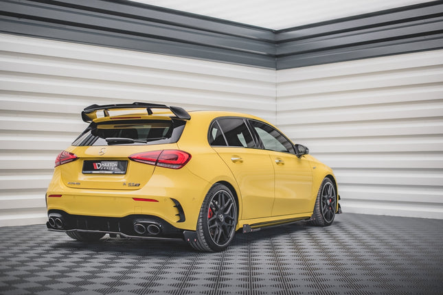 Bakre splitter (diffuser) med flaps för Mercedes A-Klass 45 S Aero Pack W177