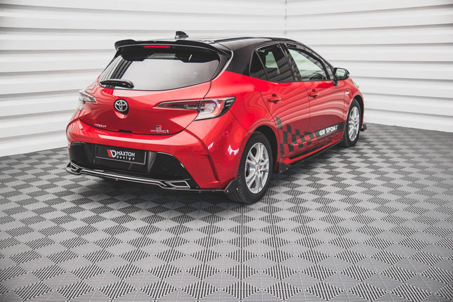 Bakre splitter (diffuser) med flaps för Toyota Corolla GR Sport Hatchback XII