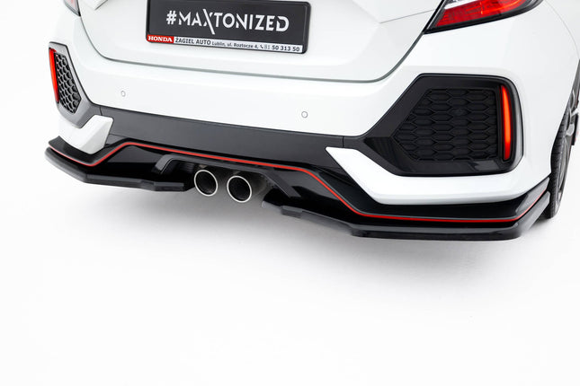Bakre splitter (diffuser) för Honda Civic Sport MK10