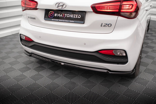 Bakre splitter (diffuser) för Hyundai I20 MK2 Facelift
